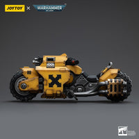 Warhammer Collectibles: 1/18 Scale Imperial Fists Raider-Pattern Combat Bike - Gap Games