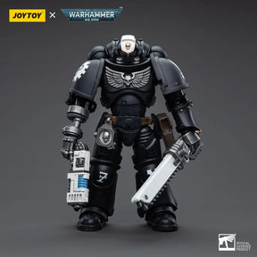 Warhammer Collectibles: 1/18 Scale Iron Hands Assault Intercessors Sergeant Kalock - Gap Games