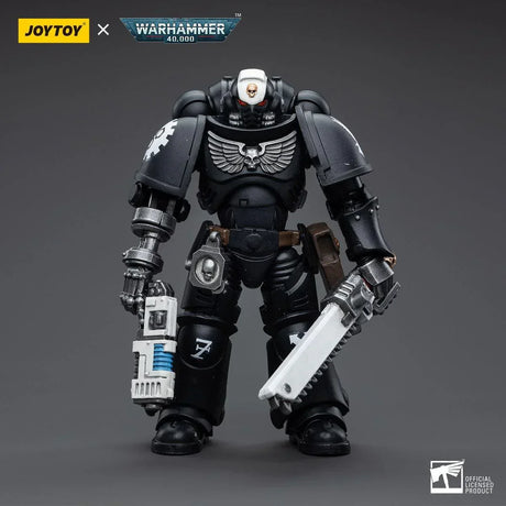 Warhammer Collectibles: 1/18 Scale Iron Hands Assault Intercessors Sergeant Kalock - Gap Games
