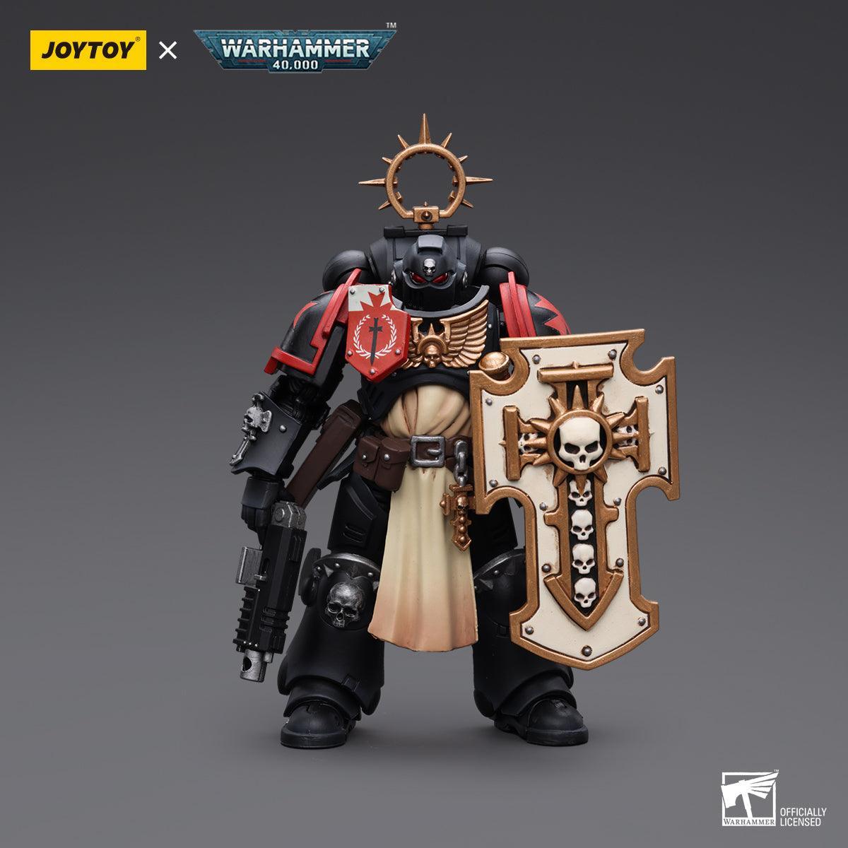 Warhammer Collectibles: 1/18 Scale Primaris Space Marines Black Templars Bladeguard Veteran - Pre-Order - Gap Games