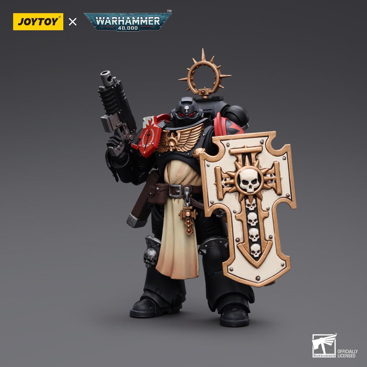 Warhammer Collectibles: 1/18 Scale Primaris Space Marines Black Templars Bladeguard Veteran - Pre-Order - Gap Games