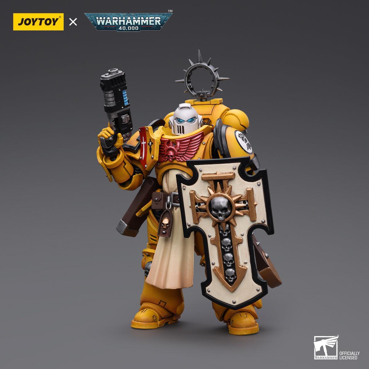 Warhammer Collectibles: 1/18 Scale Primaris Space Marines Imperial Fists Bladeguard Veteran - Pre-Order - Gap Games
