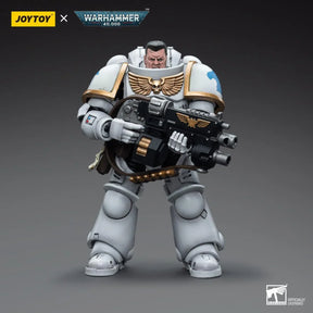 Warhammer Collectibles: 1/18 Scale Space Marines White Consuls Intercessors 1 - Pre-Order - Gap Games