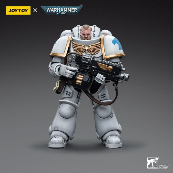 Warhammer Collectibles: 1/18 Scale Space Marines White Consuls Intercessors 2 - Pre-Order - Gap Games