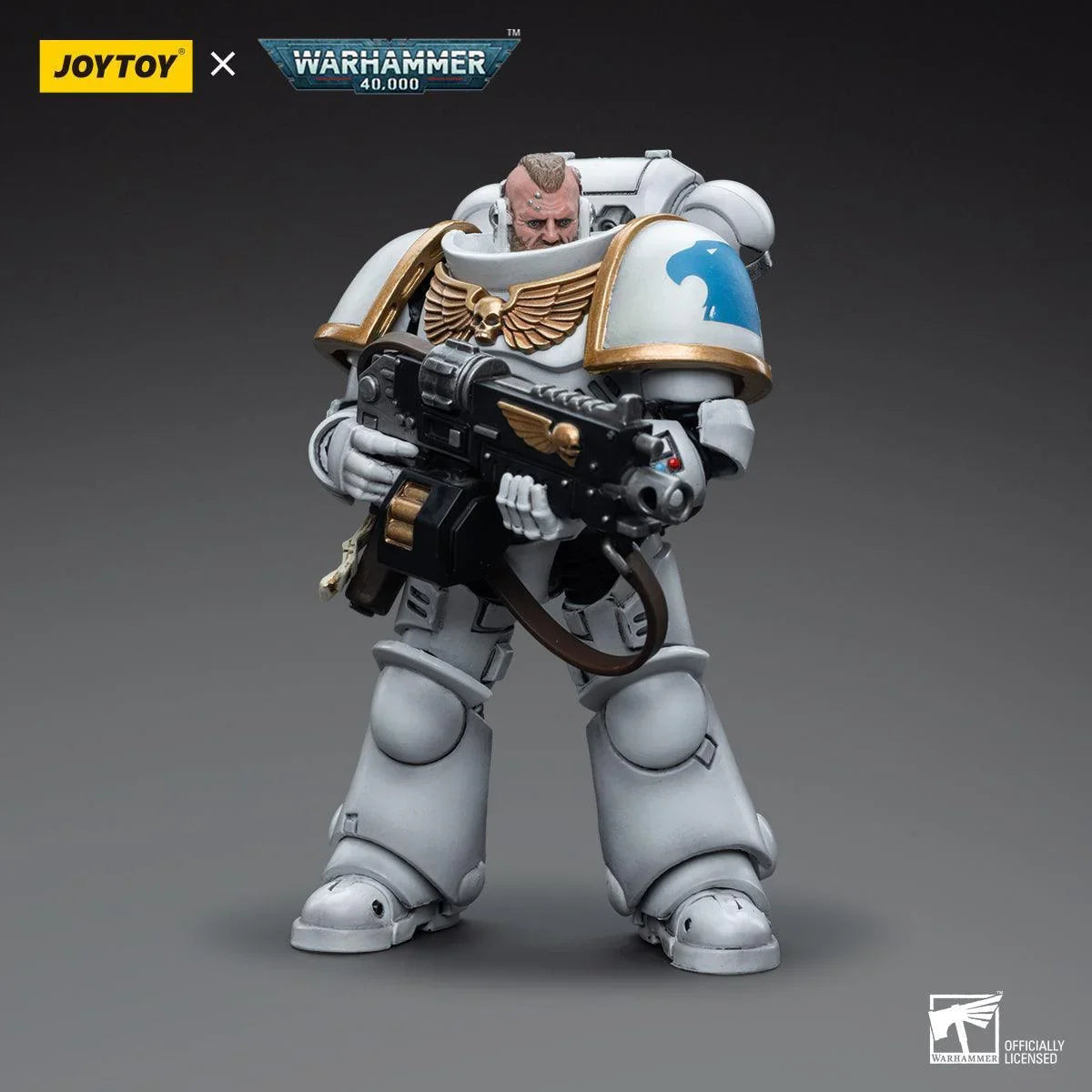 Warhammer Collectibles: 1/18 Scale Space Marines White Consuls Intercessors 2 - Pre-Order - Gap Games