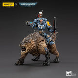 Warhammer Collectibles: 1/18 Scale Space Wolves Thunderwolf Cavalry Bjane - Gap Games