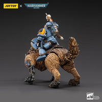 Warhammer Collectibles: 1/18 Scale Space Wolves Thunderwolf Cavalry Bjane - Gap Games