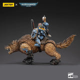 Warhammer Collectibles: 1/18 Scale Space Wolves Thunderwolf Cavalry Bjane - Gap Games
