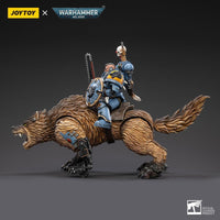 Warhammer Collectibles: 1/18 Scale Space Wolves Thunderwolf Cavalry Bjane - Gap Games