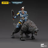 Warhammer Collectibles: 1/18 Scale Space Wolves Thunderwolf Cavalry Frode - Gap Games
