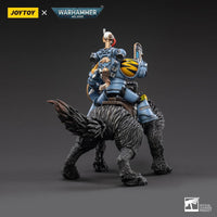 Warhammer Collectibles: 1/18 Scale Space Wolves Thunderwolf Cavalry Frode - Gap Games