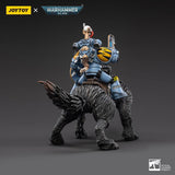 Warhammer Collectibles: 1/18 Scale Space Wolves Thunderwolf Cavalry Frode - Gap Games