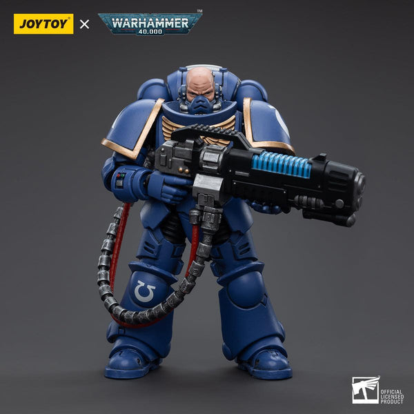 Warhammer Collectibles: 1/18 Scale Ultramarines Hellblasters Brother Torsus - Pre-Order - Gap Games