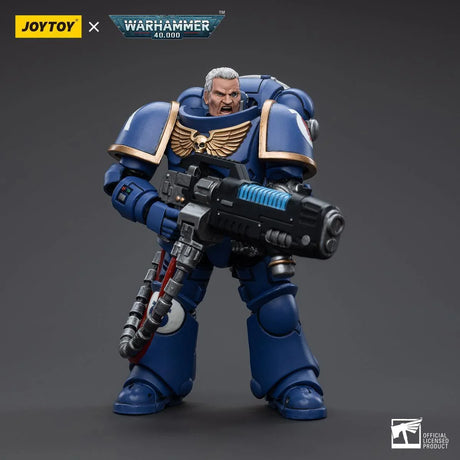 Warhammer Collectibles: 1/18 Scale Ultramarines Hellblasters Sergeant Ulaxes - Pre-Order - Gap Games