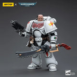 Warhammer Collectibles: 1/18 Scale White Scars Assault lntercessor Sergeant Tsendbaatar - Gap Games
