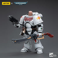 Warhammer Collectibles: 1/18 Scale White Scars Assault lntercessor Sergeant Tsendbaatar - Gap Games