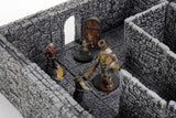 SALE WarLock Tiles Dungeon Tiles II Full Height Stone Walls Expansion - Gap Games