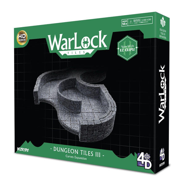 SALE WarLock Tiles Dungeon Tiles III Curves - Gap Games