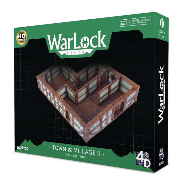 SALE WarLock Tiles Town & Village II Full Height Plaster Walls - Gap Games