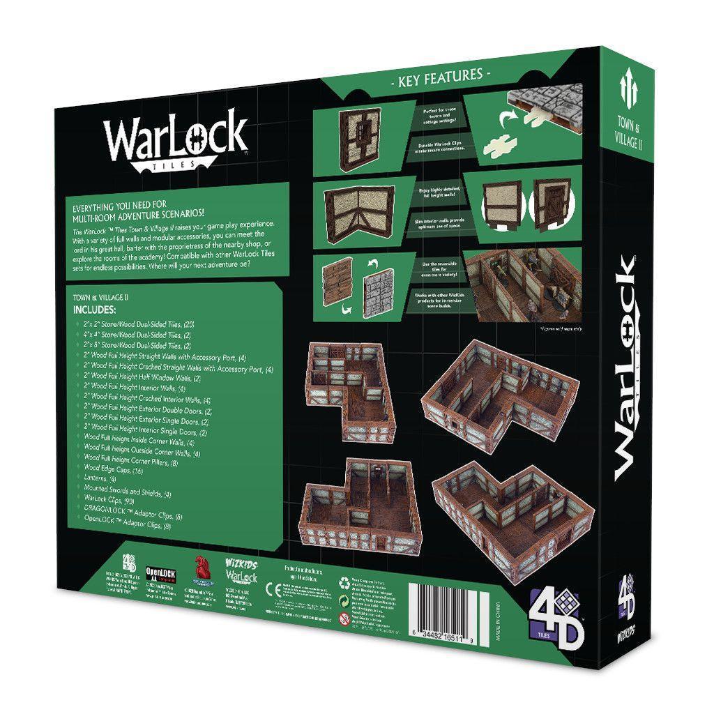 SALE WarLock Tiles Town & Village II Full Height Plaster Walls - Gap Games