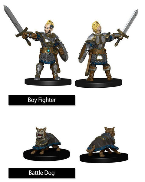 SALE WizKids Boy Fighter & Battle Dog - Gap Games