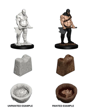 SALE WizKids Deep Cuts Miniatures Executioner & Chopping Block - Gap Games