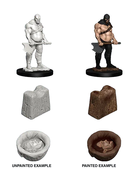 SALE WizKids Deep Cuts Miniatures Executioner & Chopping Block - Gap Games