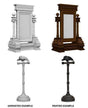 SALE WizKids Deep Cuts Unpainted Miniatures Mirror & Bird on Stand - Gap Games