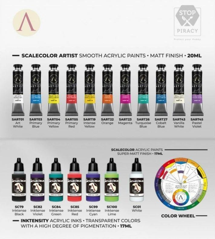 Scale 75 Color Theory Paint Set - Gap Games