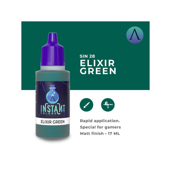 Scale 75 Instant Colors Elixir Green 17ml - Gap Games