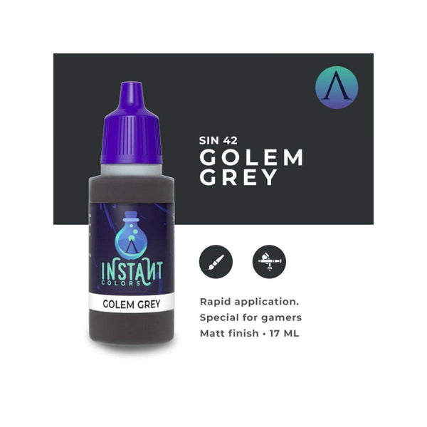 Scale 75 Instant Colors Golem Grey 17ml - Gap Games