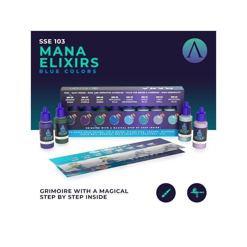 Scale 75 Instant Colors Mana Elixirs Paint Set - Gap Games