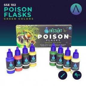 Scale 75 Instant Colors Poison Flasks Paint Set - Gap Games