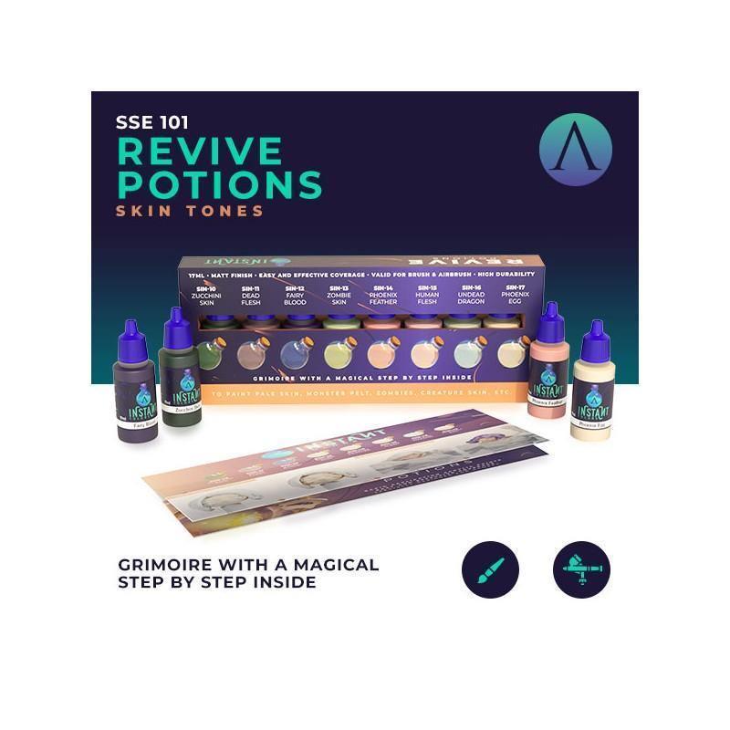 Scale 75 Instant Colors Revive Potions Paint Set - Gap Games