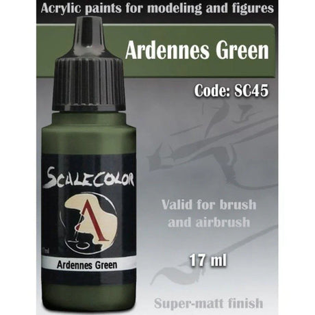 Scale 75 Scalecolor Ardennes Green 17ml - Gap Games