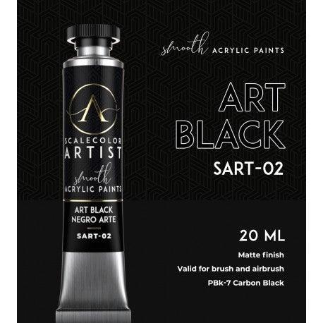 Scale 75 Scalecolor Artist Art Black 20ml - Gap Games