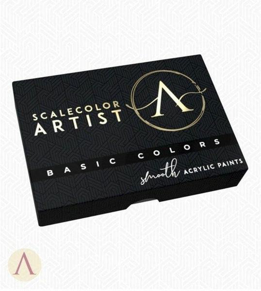 Scale 75 Scalecolor Artist Basic Colours Paint Set - Gap Games