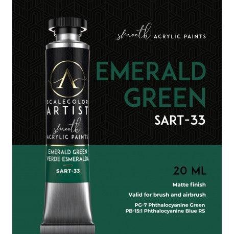 Scale 75 Scalecolor Artist Emerald Green 20ml - Gap Games