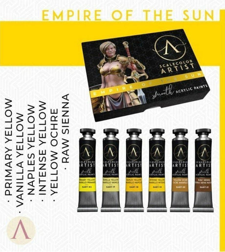 Scale 75 Scalecolor Artist Empire of the Sun Paint Set - Gap Games