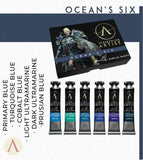 Scale 75 Scalecolor Artist Ocean's Six Paint Set - Gap Games