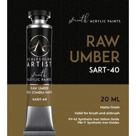 Scale 75 Scalecolor Artist Raw Umber 20ml - Gap Games
