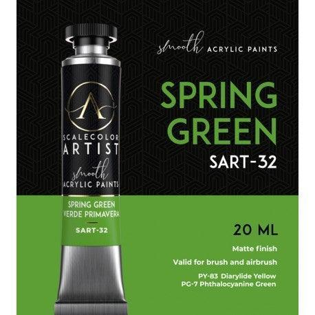 Scale 75 Scalecolor Artist Spring Green 20ml - Gap Games