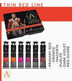 Scale 75 Scalecolor Artist Thin Red Line Paint Set - Gap Games