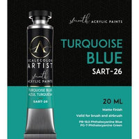 Scale 75 Scalecolor Artist Turquoise Blue 20ml - Gap Games