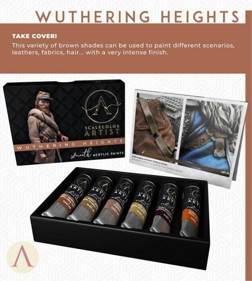Scale 75 Scalecolor Artist Wuthering Heights Paint Set - Gap Games
