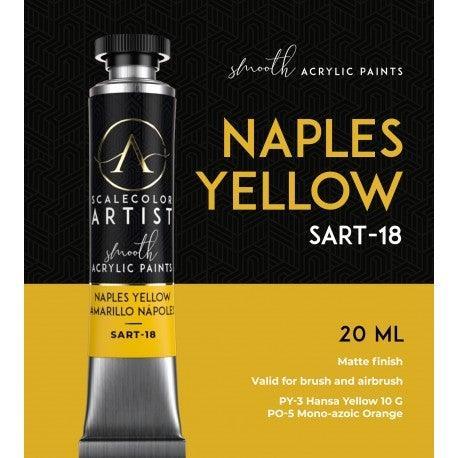 Scale 75 Scalecolor Artist Yellow Naples 20ml - Gap Games