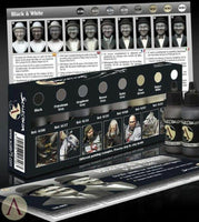 Scale 75 Scalecolor Black and White Paint Set - Gap Games