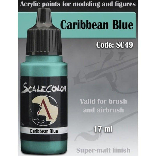 Scale 75 Scalecolor Caribbean Blue 17ml - Gap Games