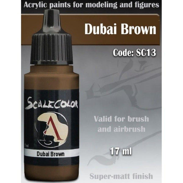 Scale 75 Scalecolor Dubai Brown 17ml - Gap Games