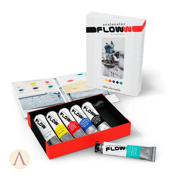 Scale 75 Scalecolor Floww Primary Paint Set - Gap Games
